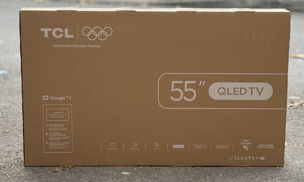 НОВО!!! Телевизор TCL QLED 55P7K, 55", Smart Google TV, 4K Ultra HD