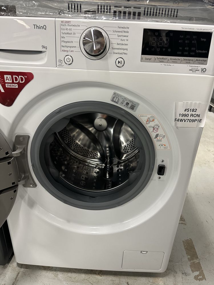 Mașină de spălat rufe LG F4WV709P1E