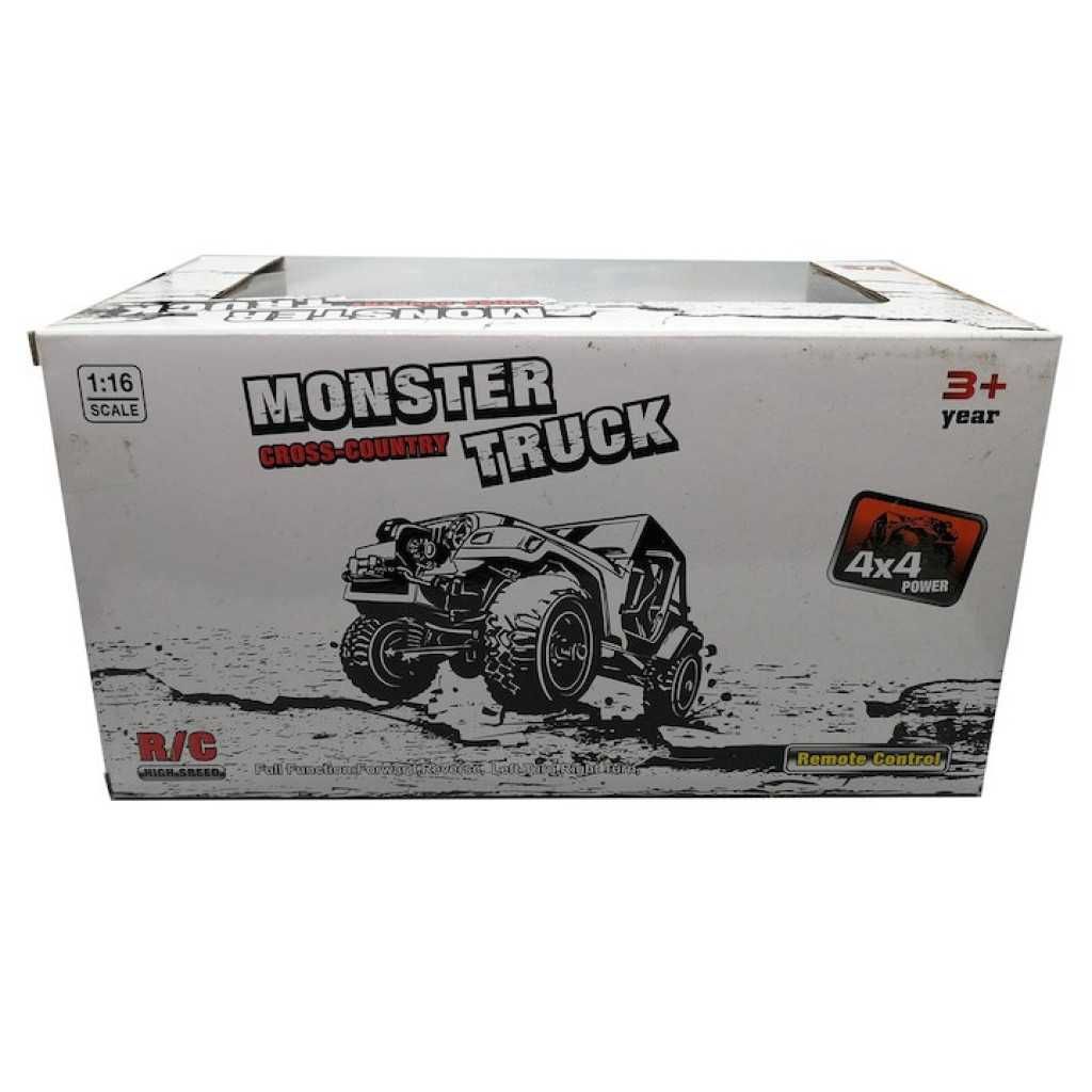 Играчка полицейски джип с радиоуправление, Monster Truck,Cross-country