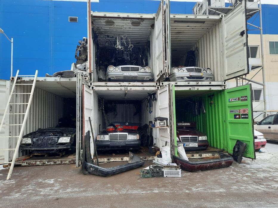 W210 авторазбор мерседес контрактный двигатель акпп бу запчасть матор