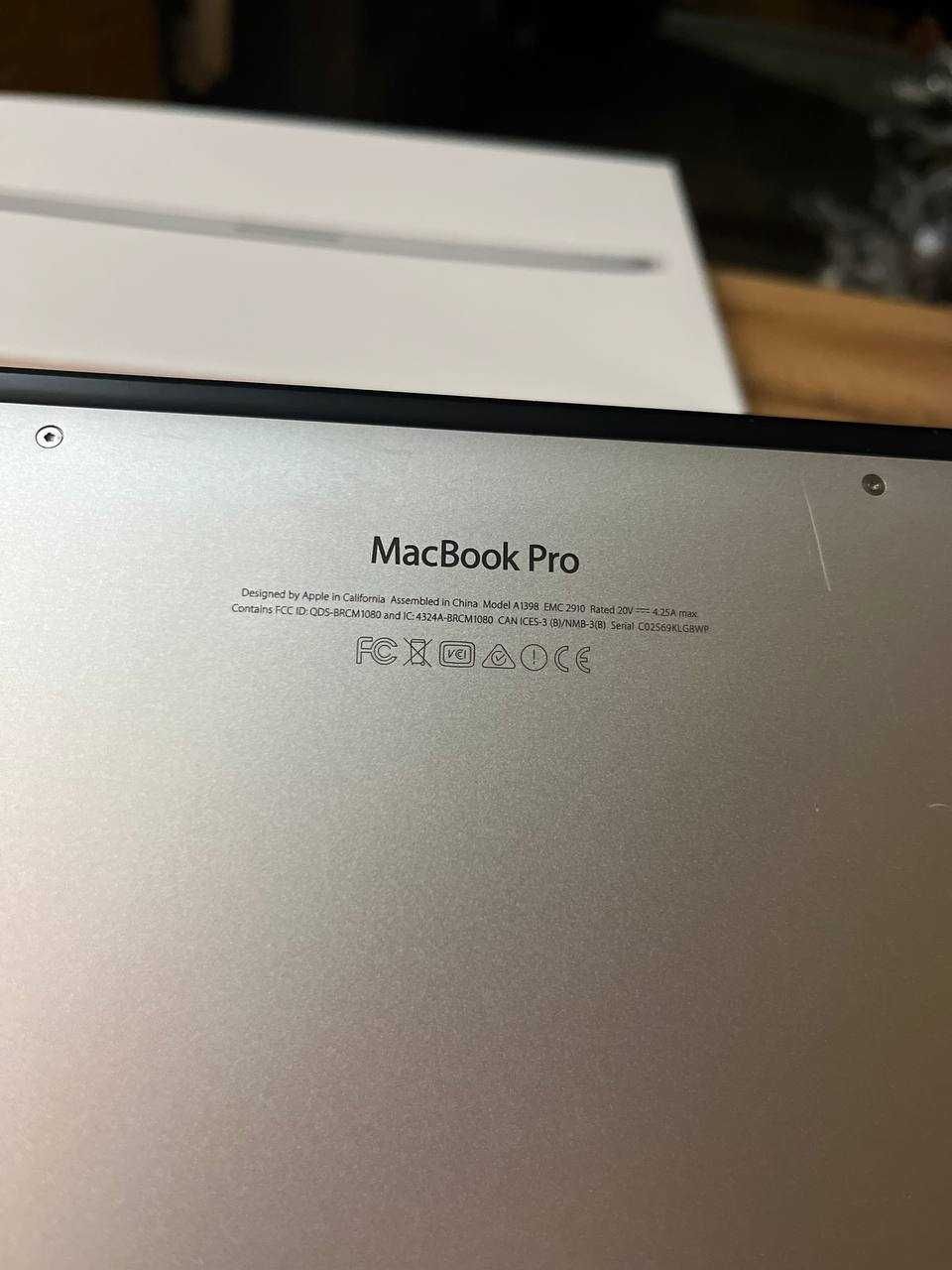 Apple MacBook Pro, Mid 2015