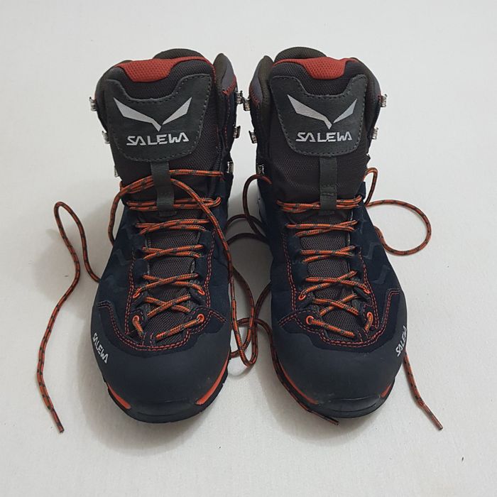 Bocanci Salewa Mountain Trainer Mid GTX Noi, ghete all season Gore Tex