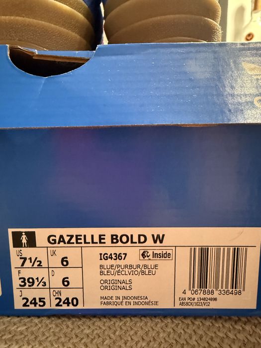 Дамски маратонки Adidas Gazelle Bold