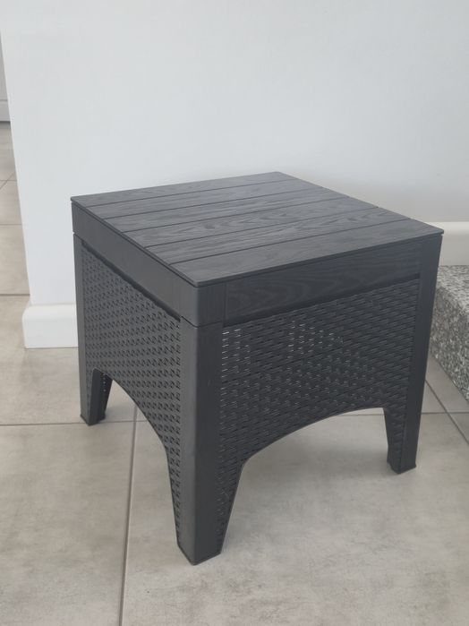 Măsuță de cafea din ratan – ideală pentru grădină, terasă sau balcon