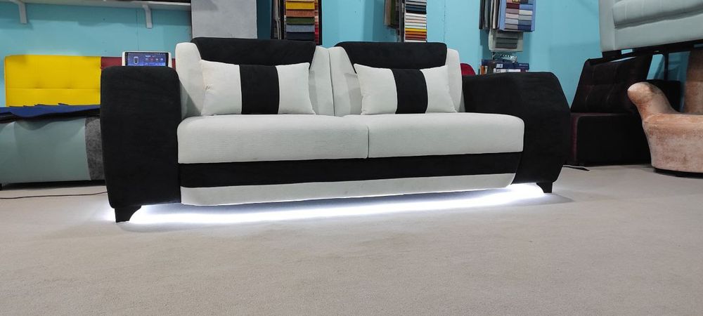 Музыкальный диван с подсветкой для дома офиса