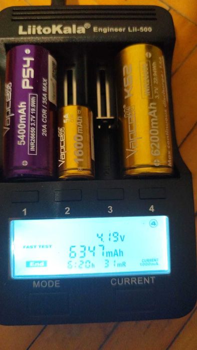 Baterie Vapcell K62 6200mAh 15A