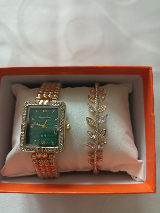 Set ceas-bratara fete/femei elegant, la moda