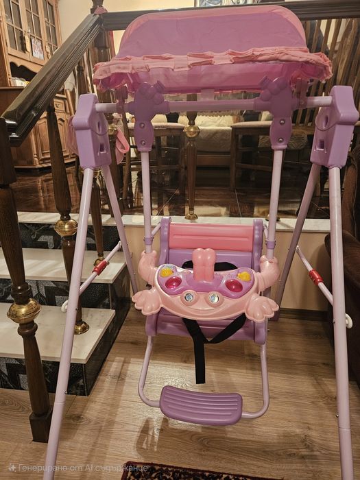 Музикална детска люлка