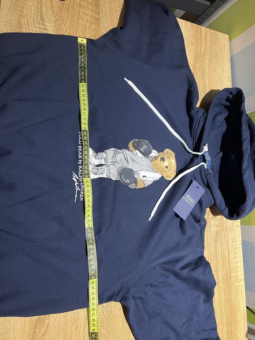 Ralph Lauren fleece bear hoodie