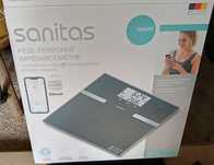 Cântar corporal, electronic, SANITAS, cu conectare bluethooth