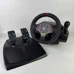 Игровой руль Logitech MOMO Racing, 900 градусов, отличное состояние