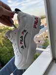 Ghete albe fila 36