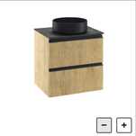Mobilier baie - baza pentru lavoar cu sertare si blat