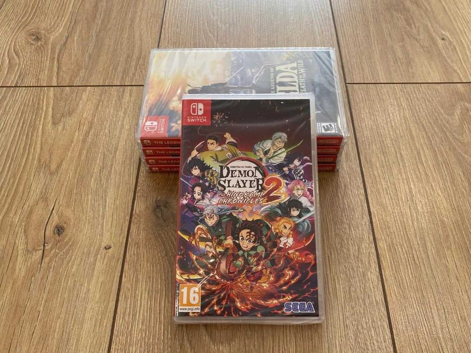 НОВЫЙ Demon Slayer:Kimetsu no Yaiba-The Hinokami Chronicles 2 Nintendo