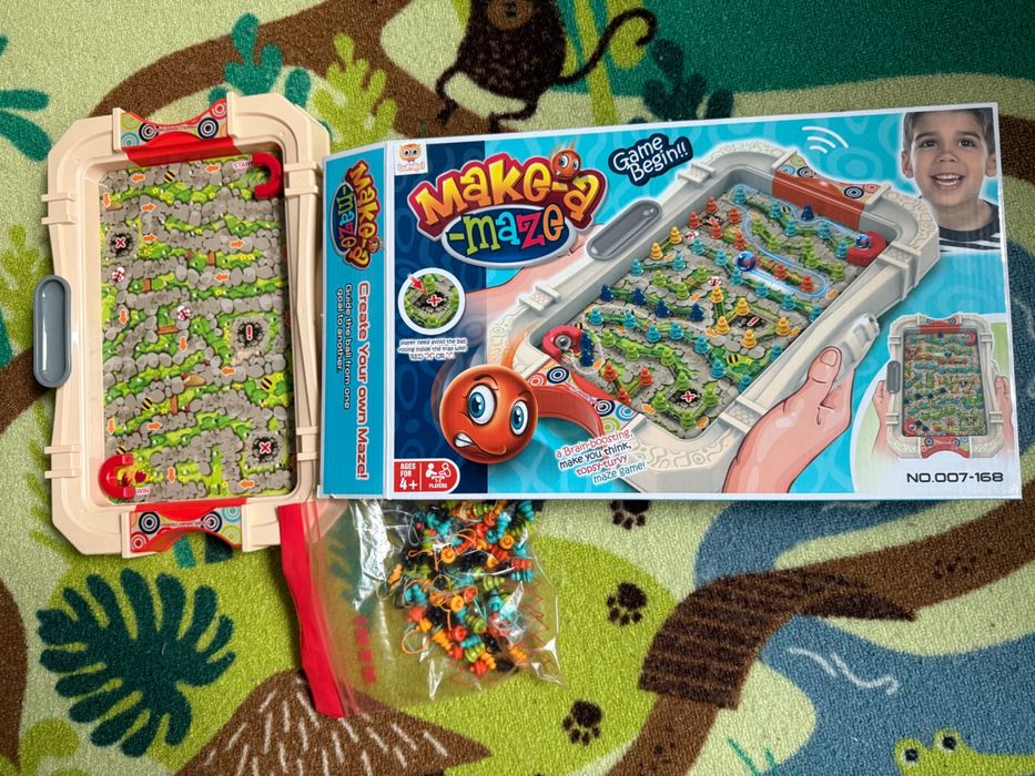 Jocuri copii 4-7 ani Creeaza un labirint