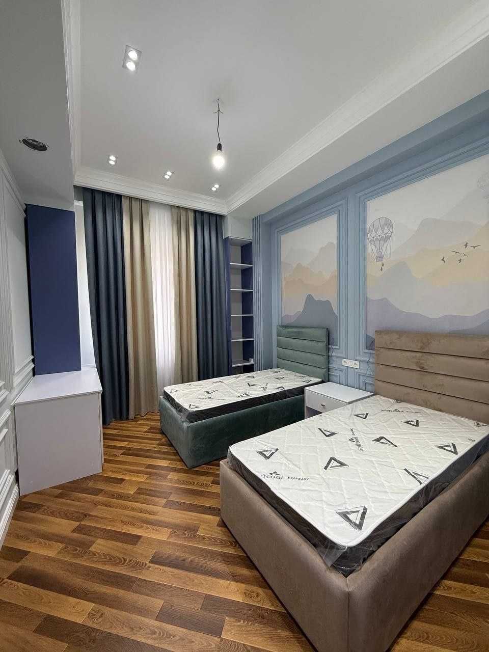 3-к. квартира 107 м², Авторский рем, Tashkent City Gardens Residence!`