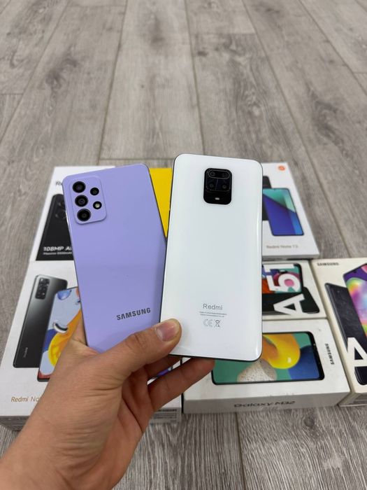 Redmi not 9 pro Samsung a52 skidkada