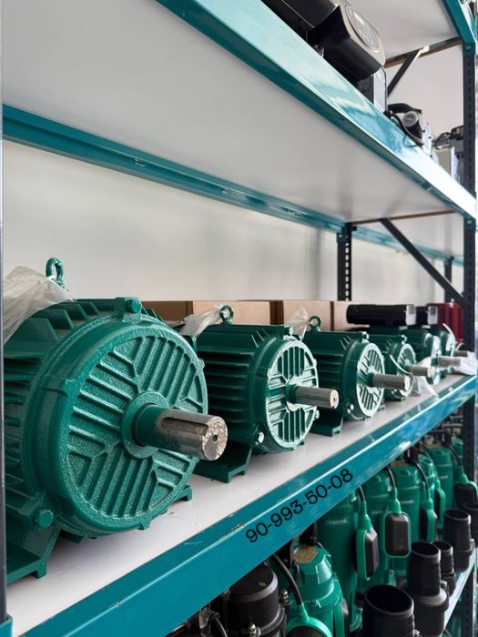 Компрессорлар учун мотор 1,5 квт ва 15 квт гача. SAAB 3000 оборот