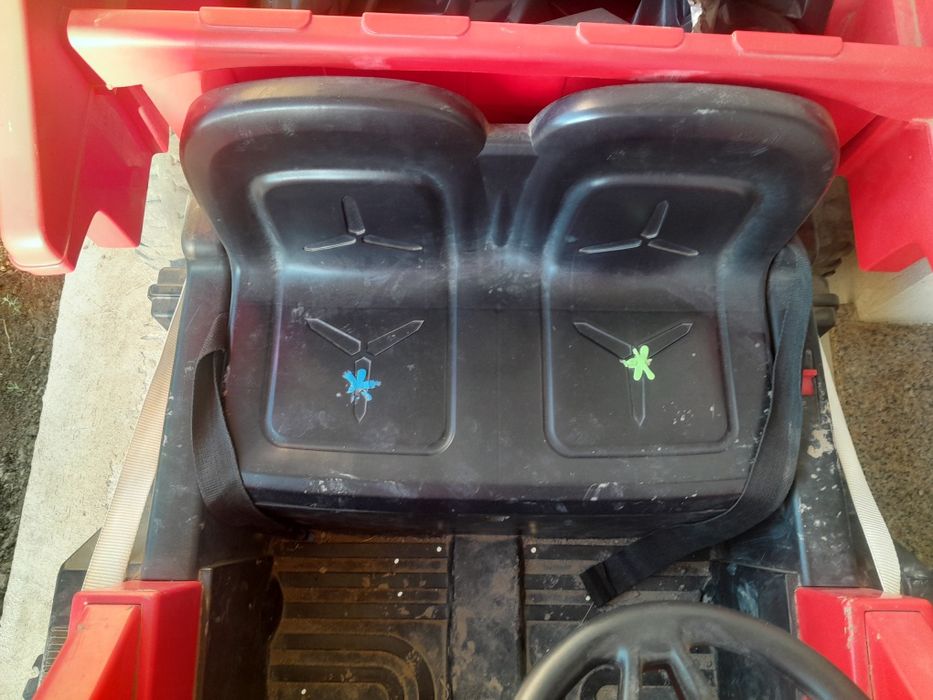 Masinuta electrica Mappy Basculanta 4x4, Rosu