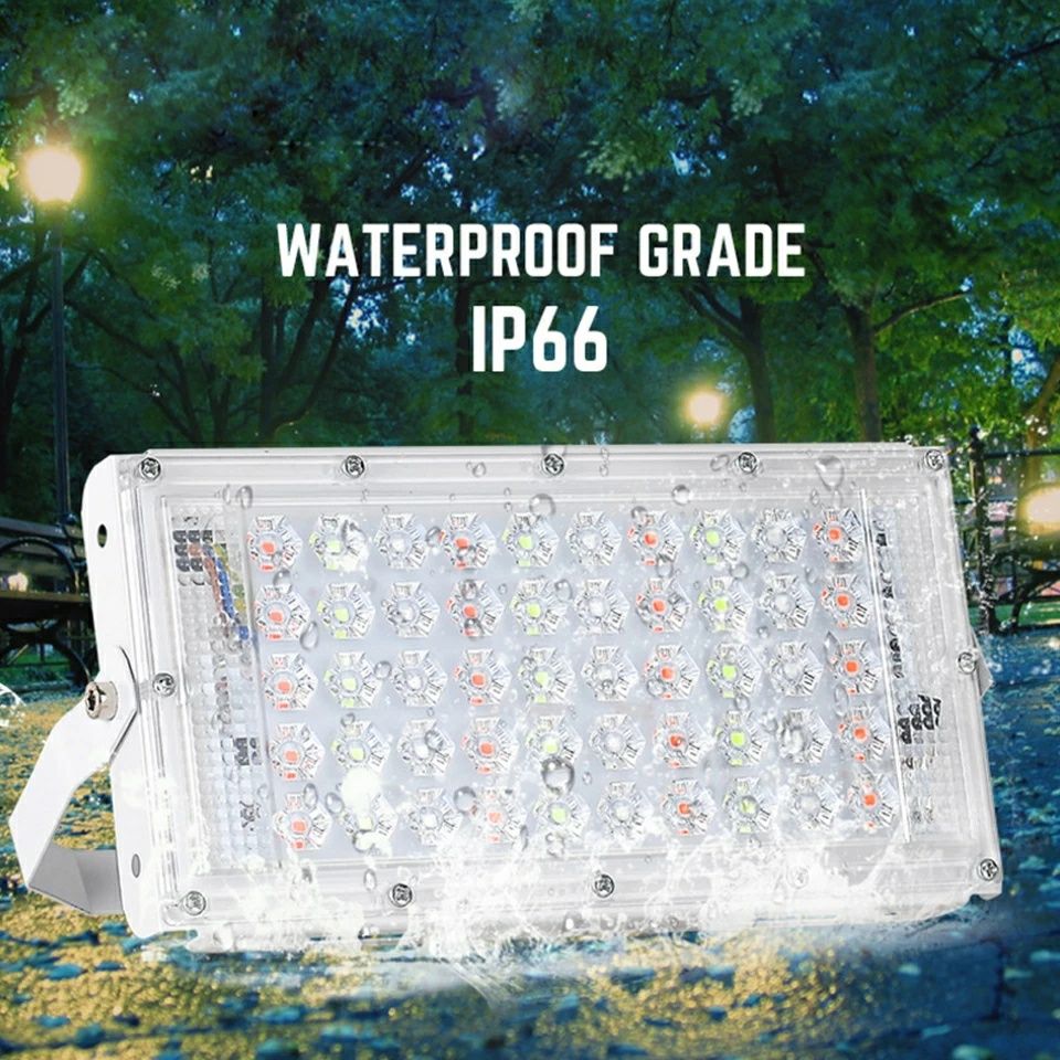 Panou led rgb 50W - 4500 lumeni - IP65, cu telecomanda