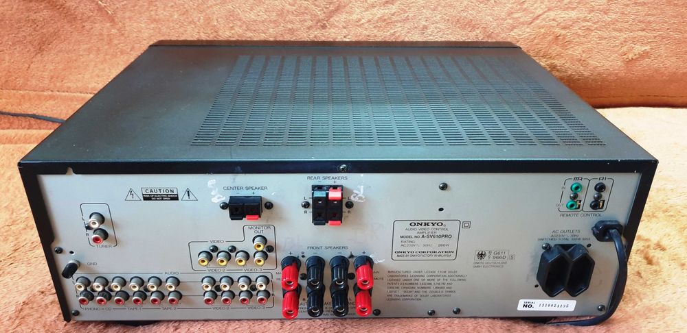 Onkyo A-SV610Pro amplificator, 2X125W pe 8 Ohm