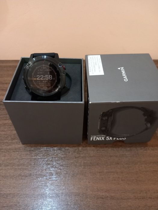 Garmin Fenix 5x plus sapphire като нов!