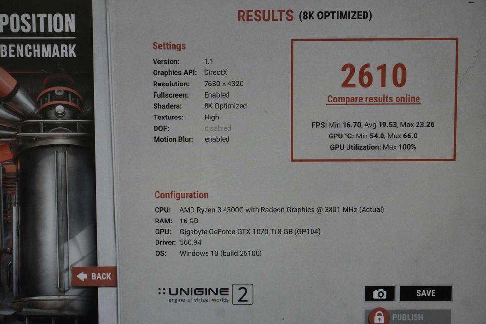 Видеокарта, GPU Nvidia GTX 1070 Ti GIGABYTE G1 Gaming 8GB Вкл. ДДС