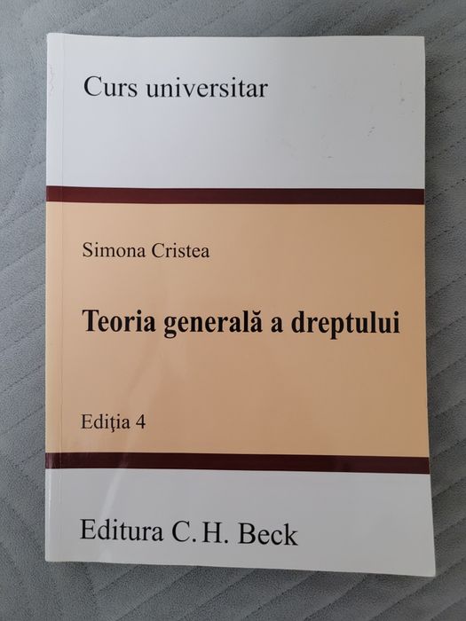 Teoria generala a dreptului, editia a 4 a