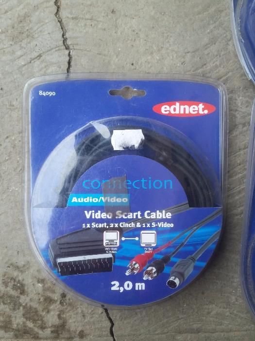 Vand cabluri audio-video Scart/Rca/Jack/s-Video Ednet