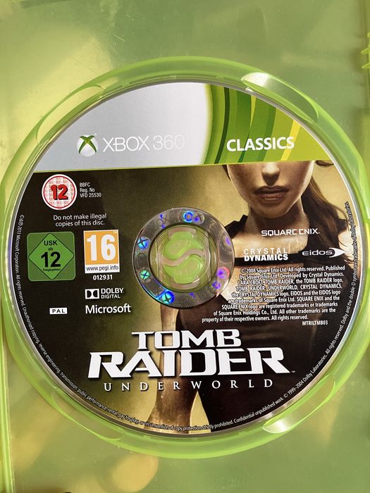 Tomb Raider Underworld xbox