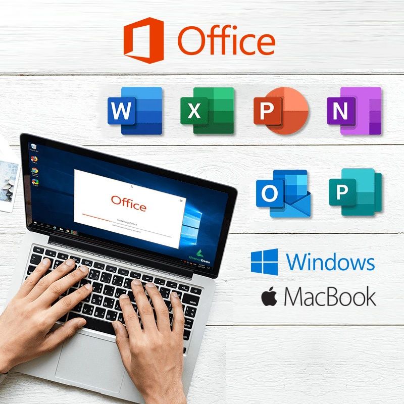 Установка офиса Word Excel Ворд Эксел на Windows и MacBook