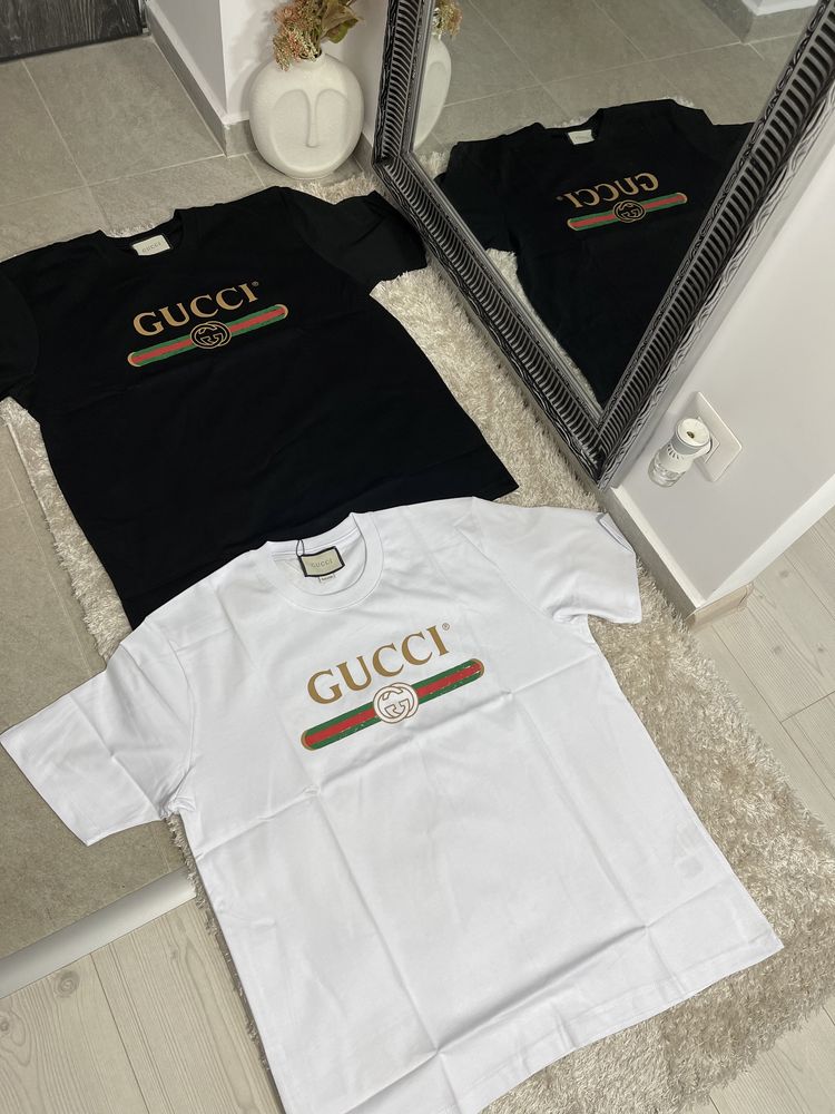 Tricou Gucci calitate bumbac 100% colectie noua