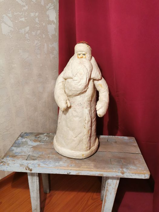Дед Мороз.Папьемаше. 47см.