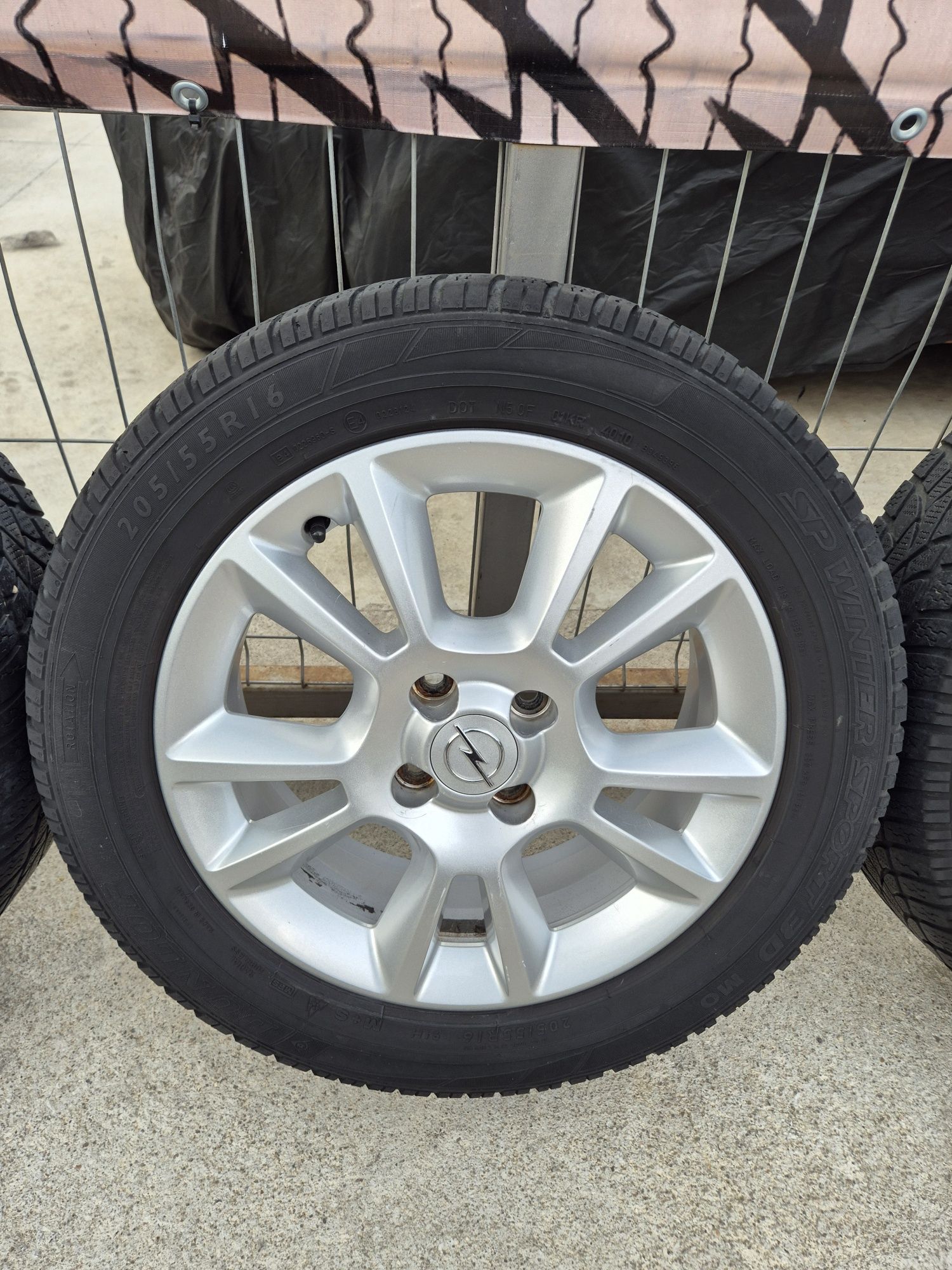 Джанти Ronal 16 цола,  4х100 , 6j ,et44 , 205/55/16 Opel  Fiat  Mini