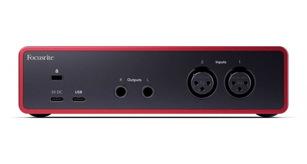 Interfata audio Focusrite Scarlett 2i2 4th gen noua