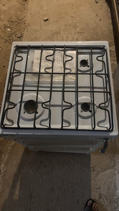 “Жаңа газ плита Дарина, 4 конфорка, қолданылмаған”