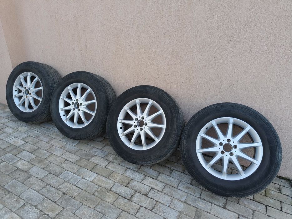 Jante cu cauciucuri 5*112