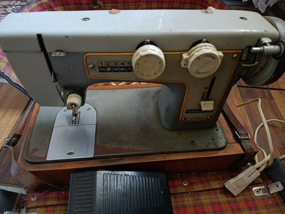 Швейная машинка чайка |||
