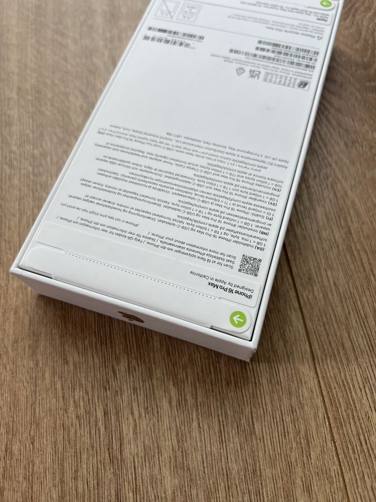 Запечатан! Iphone 16 PRO MAX 256gb Desert Titanium / НОВ!