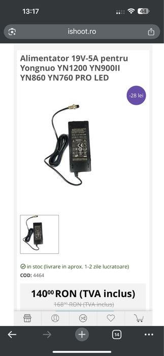 Lampa foto video Yongnuo YN-1200