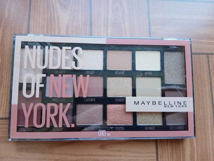 Paleta Maybelline Nudey of New York 010