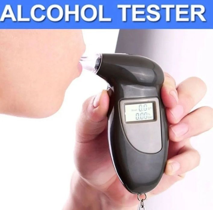 Tester Alcool , Etilotest digital + 5 capete reutilizabile