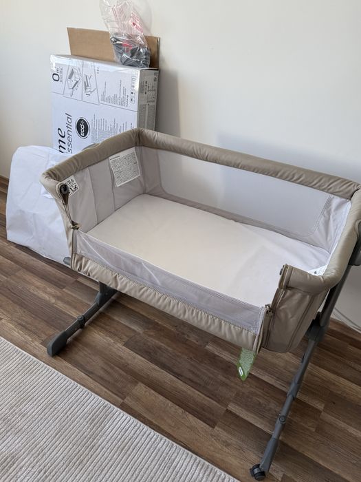 ЧИСТО НОВА Бебешка кошара Next2Me на Chicco Essential Dune Re_Lux