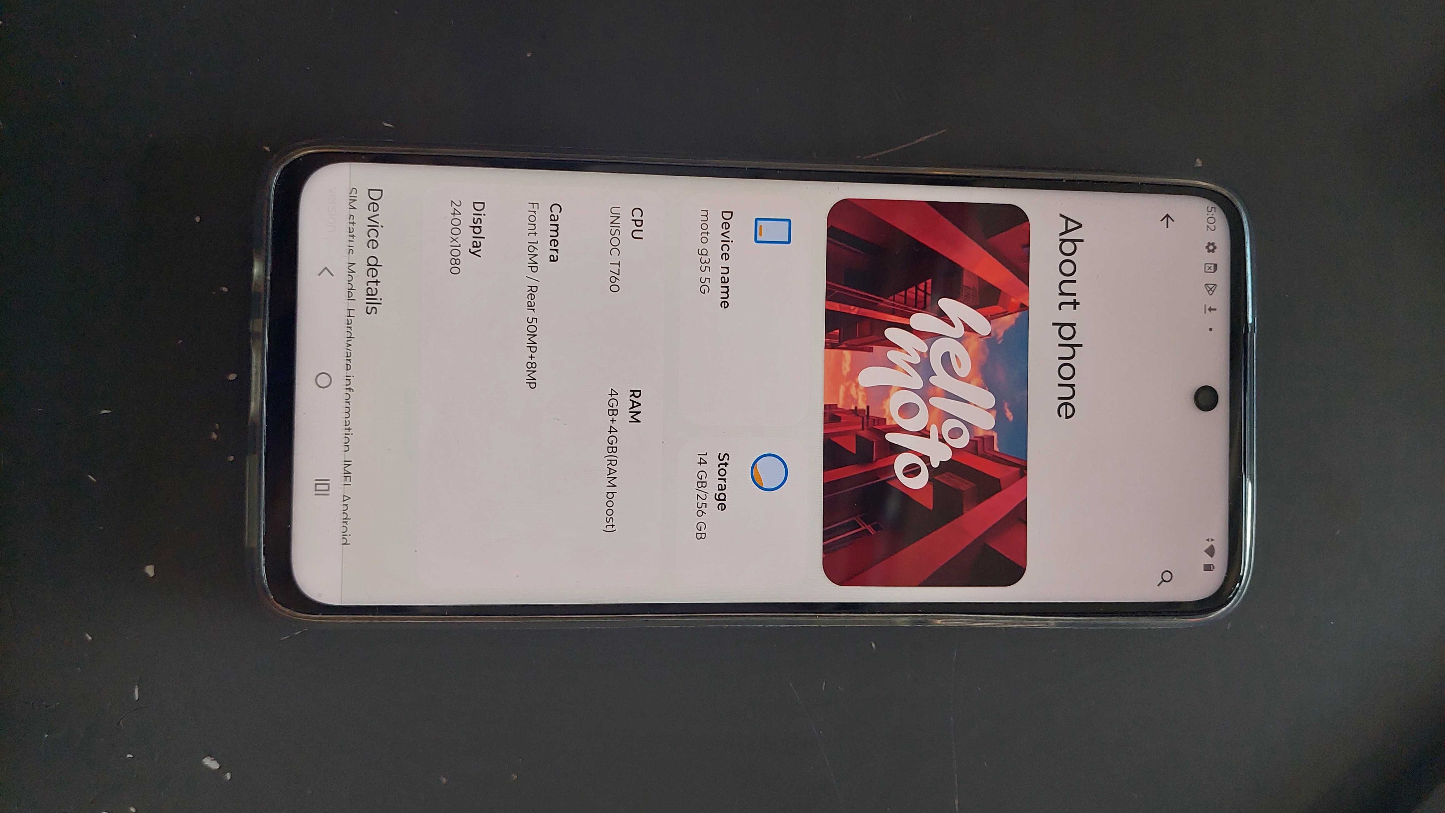 Motorola G35 Безкутия