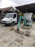 Inchriez/ Execut lucrari cu miniexcavator si transport sort, nisip