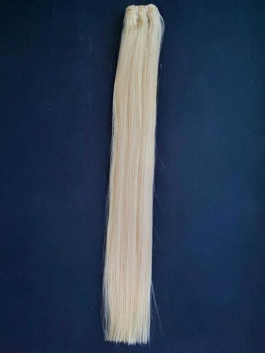 100% естествена/виетнамска коса за удължаване/екстеншъни, 55/60см