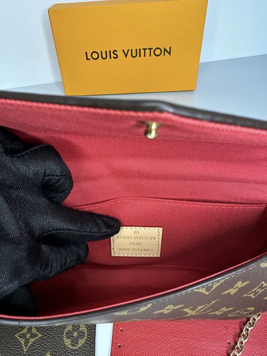 Geanta Louis Vuitton model FELICIE piele canvas 100% cutie cadou  C:44