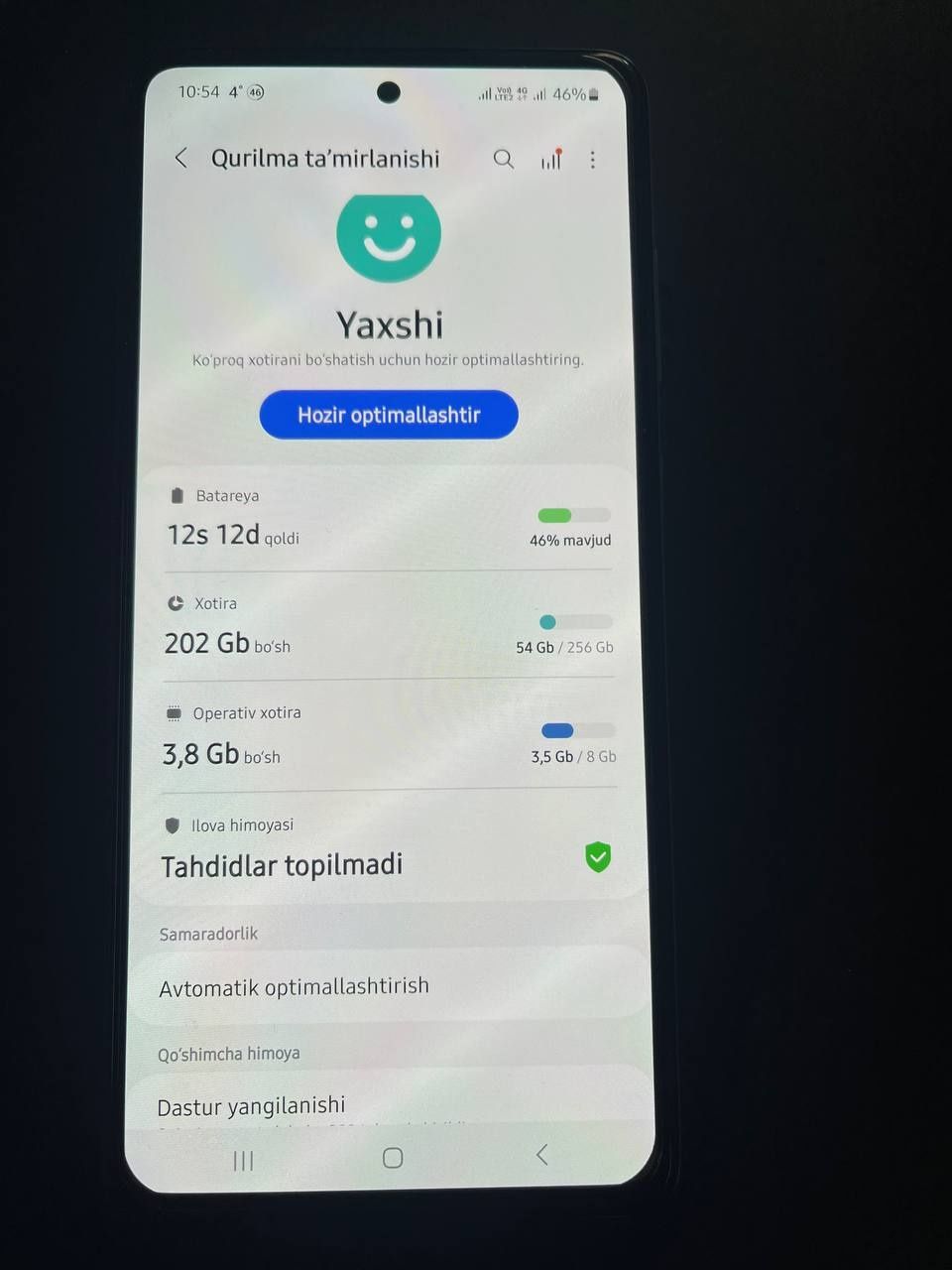 Samsung a72 idial 8/256