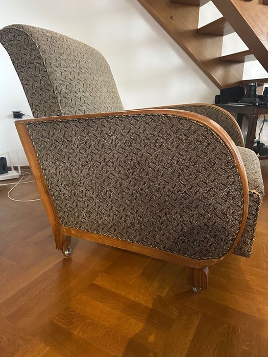 Ретро кресла с колелца.