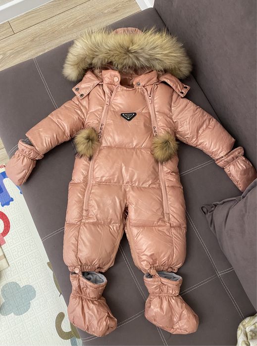 Детский зимний комбинезон+конверт (трансформер)